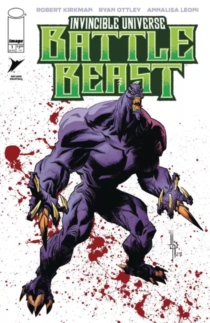 Invincible Universe: Battle Beast #1AB - 2nd Printing Jason Howard