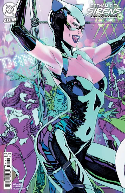Gotham City Sirens: Unfit for Orbit #1D - Guillem March Connecting Variant