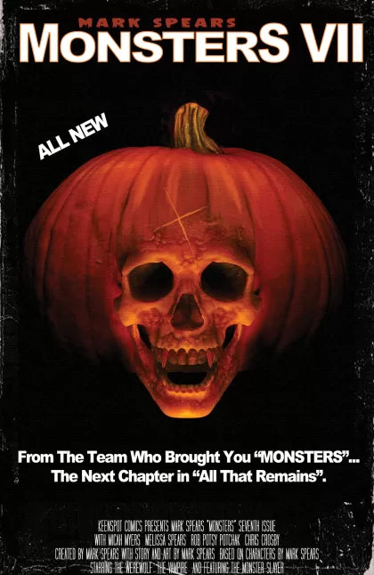 Mark Spears Monsters #7C - Mark Spears Halloween Homage Variant