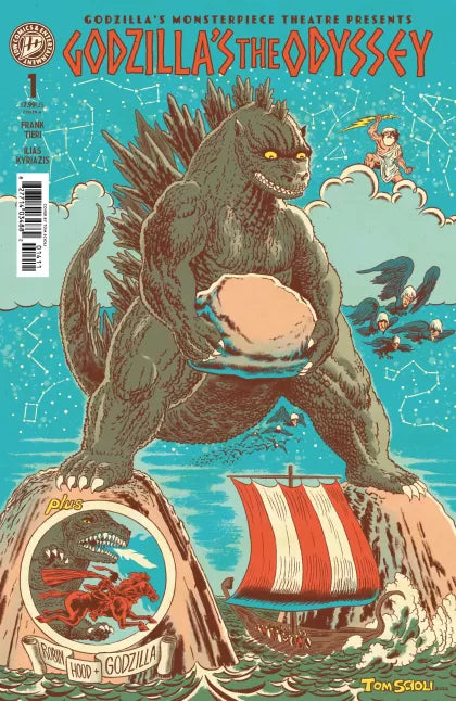 Godzilla’s Monsterpiece Theatre Presents: Godzilla’s the Odyssey #1A - Tom Scioli Regular