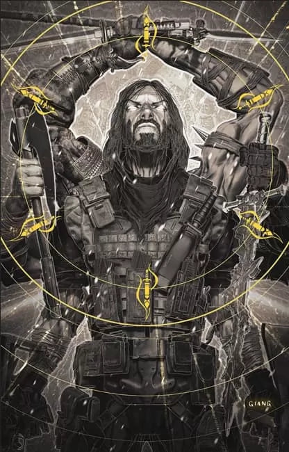 BRZRKR #1CB - 7th Print John Giang SDCC Exclusive Foil Virgin Variant (Ltd. 500)