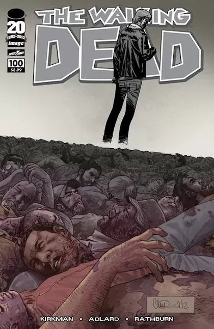 The Walking Dead #100H - Wraparound Variant Cover