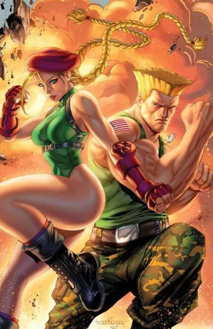 Street Fighter, Vol. 2 #1AB - Tyler Kirkham Excl Reprint Sunset Var (Ltd. 500)