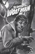 Universal Monsters: Blood of the Wolf Man #1D - Joshua Middleton Classic Horror B&w Incentive Variant (1:25)