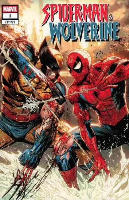 Spider-Man & Wolverine, Vol. 2 #1P - Tyler Kirkham Exclusive Variant