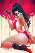 Vampirella, Vol. 8 #5S - Ivan Tao Exclusive Virgin Red Sun Variant (Ltd. 500)