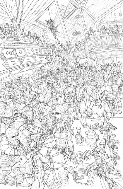 GI Joe RAH 2023 #320G - Alan Quah Exclusive Sketch Variant (Ltd. 750)