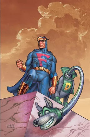 The Blue Falcon & Dynomutt #2G - Joseph Micheal Linsner Virgin Incentive Variant (1:10)