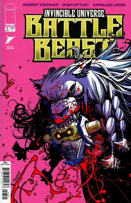 Invincible Universe: Battle Beast #3AD - 2nd Printing Ryan Ottley Variant