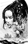 BRZRKR: The Bleeding Tide #1L - Garry Brown Unlimited B&W Virgin Variant