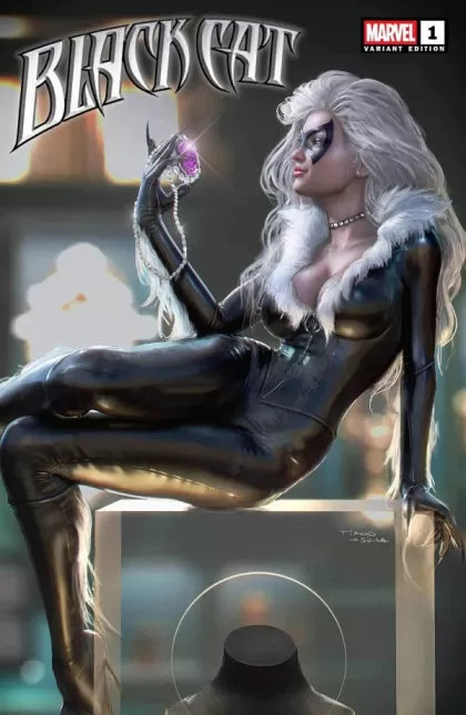Black Cat, Vol. 3 #1N - Tiago Da Silva Exclusive Variant (Ltd. 3000)