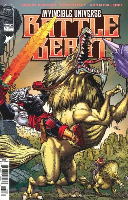 Invincible Universe: Battle Beast #5C - E.J. Su Connecting Incentive Variant (1:10)