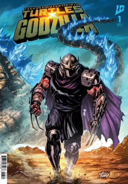 TMNT x Godzilla #1V - Franck Uzan Exclusive Wraparound Connecting Variant