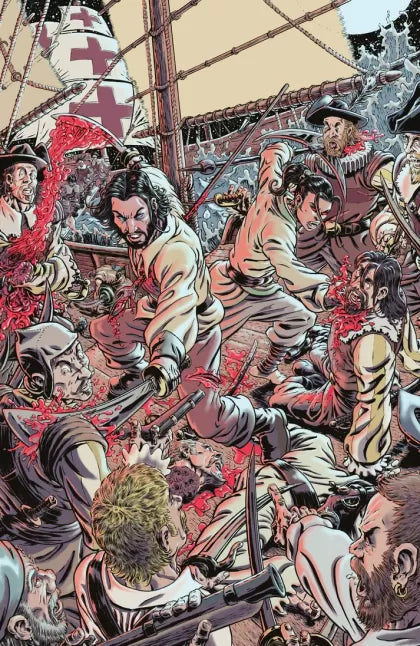 BRZRKR: The Bleeding Tide #1S - Kraig Rasmussen Exclusive Variant (Ltd. 200)