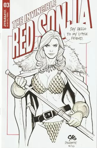 The Invincible Red Sonja #3D