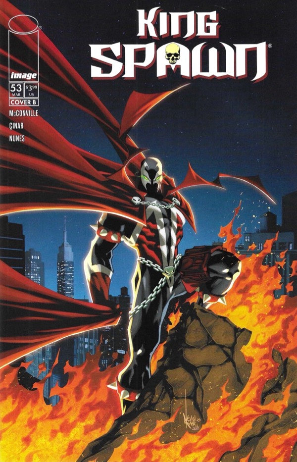 King Spawn #53B - Kevin Keane Variant
