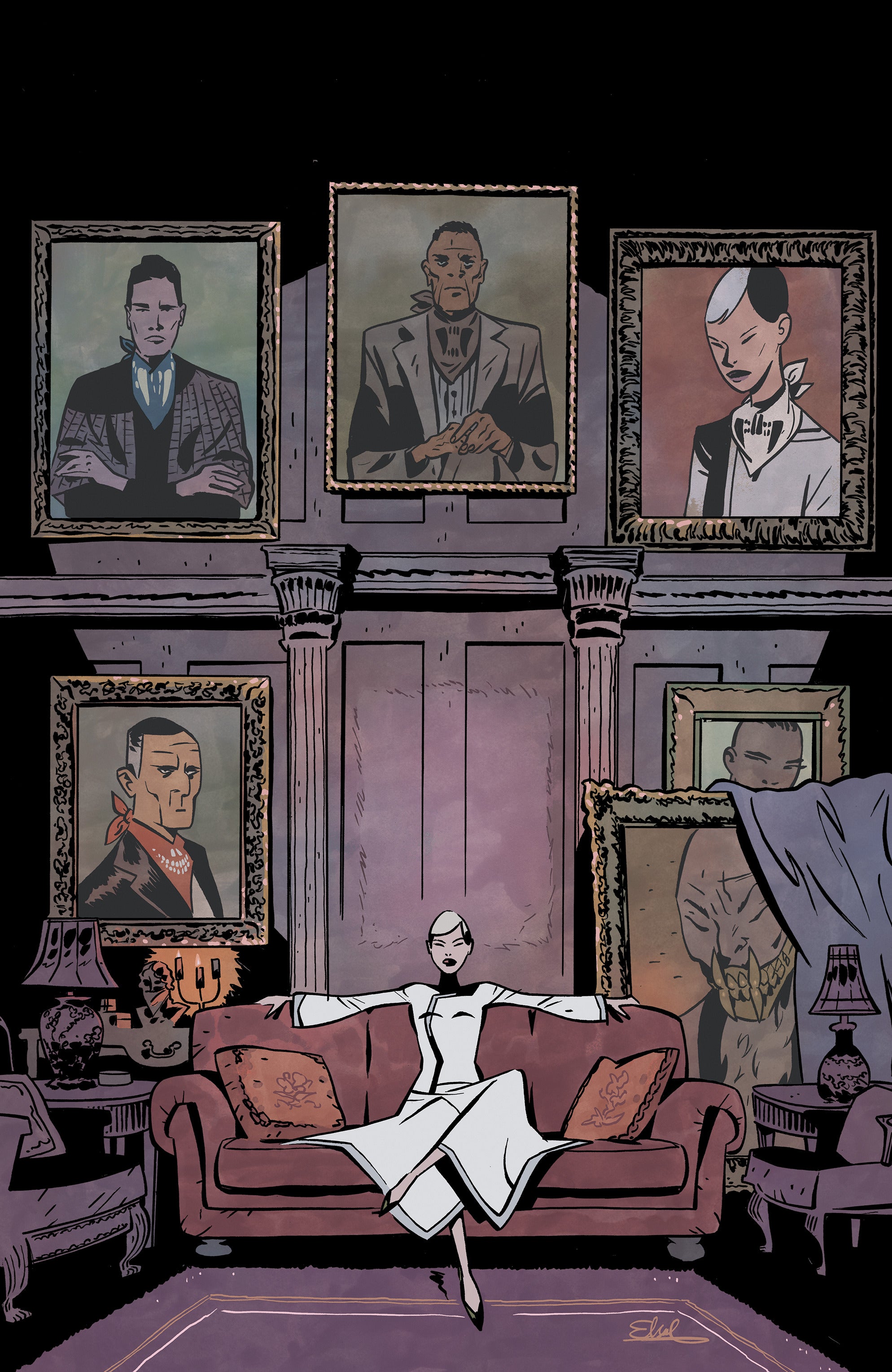 Fall of the House of Slaughter #1C - Elsa Charretier Variant