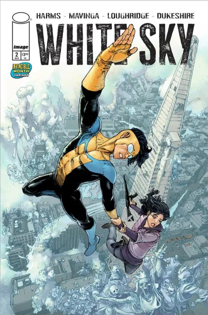 White Sky #2C - J.P. Mavinga Invincible Team-Up Variant