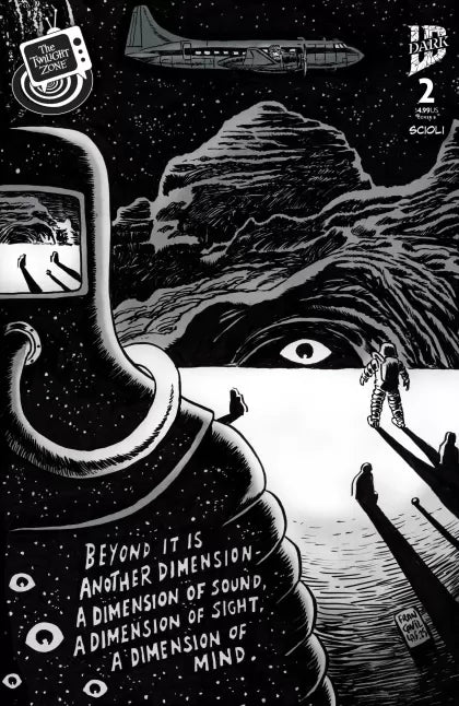 The Twilight Zone (IDW) #2B - Francesco Francavilla Connecting Variant