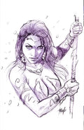 Dejah Thoris, Vol. 3 #1AD - Lucio Parrillo Tinted Sketch 1:25 Bonus FOC Variant
