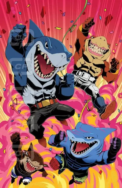 Street Sharks (IDW) #1M - Godtail NYCC Exclusive Foil Variant (Ltd. 500)