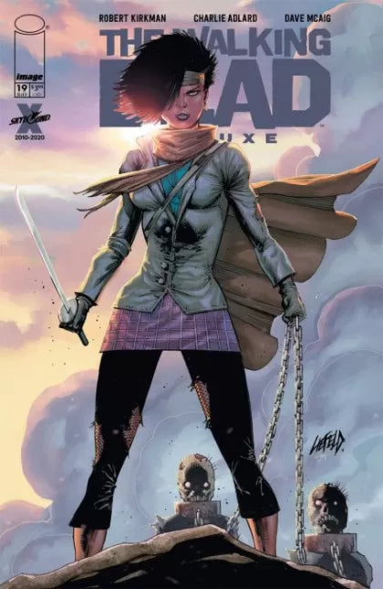 The Walking Dead Deluxe #19F - Variant Cover by Rob Liefeld