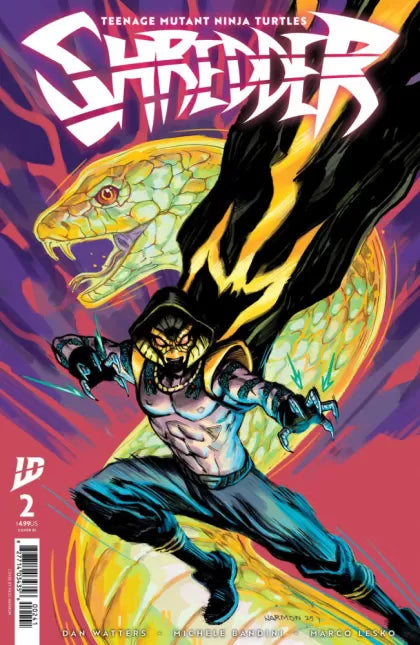 TMNT: Shredder #2D - Paul Harmon Incentive Variant (1:10)