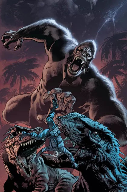 Kong: The Great War #1I - Bryan Hitch Metal Premium Variant
