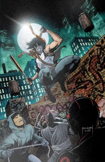 TMNT: Casey Jones #1X - Amancay Nahuelpan Exclusive Foil Variant