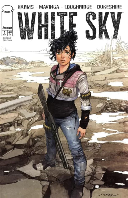 White Sky #1E - 2nd Printing Jean Paul Mavinga