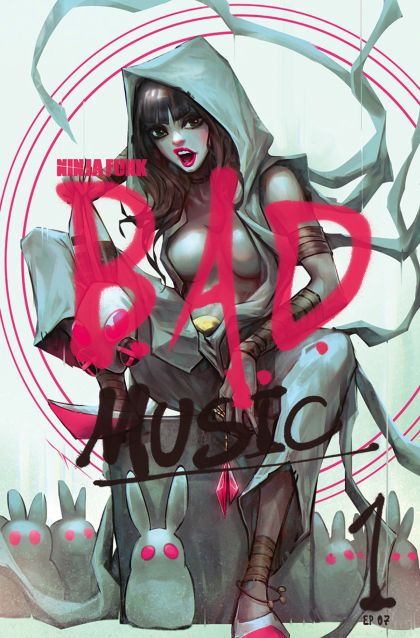 Ninja Funk: B.A.D. Music #1G - Ivan Tao Incentive Foil Virgin Variant (1:100)