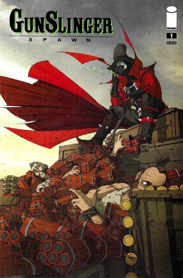 Gunslinger Spawn #1F - Variant Tonton Revolver Cover