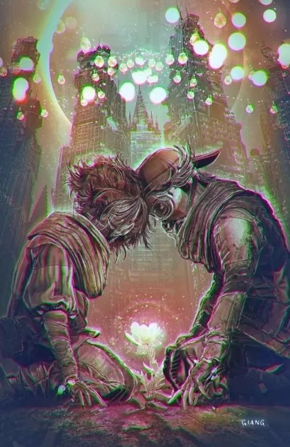 Once Upon a Time at The End of The World #1O - John Giang Virgin Variant
