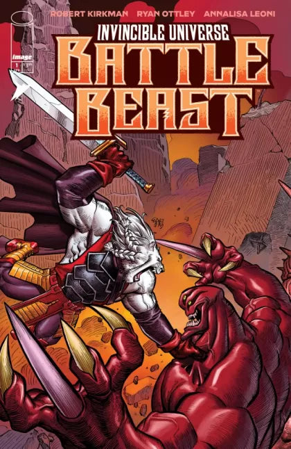 Invincible Universe: Battle Beast #1D - E.J. Su Incentive Connecting Variant (1:10)