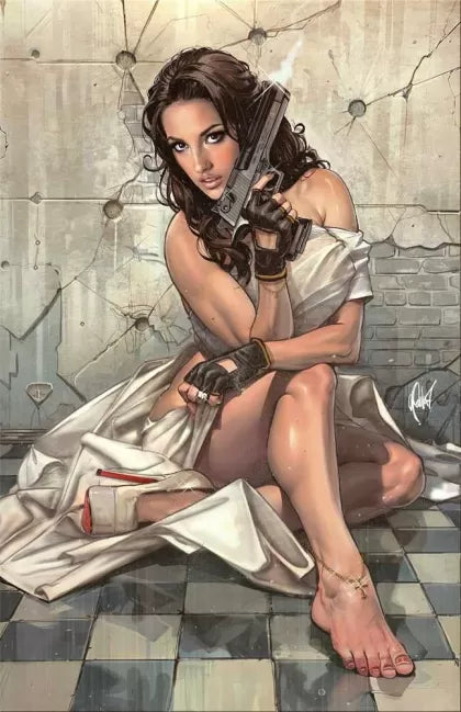 Gun Honey: Collision Course #4P - Cedric Poulat Exclusive Variant (Ltd. 500)