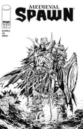 Medieval Spawn, Vol. 1 #1B - Francesco Mattina & Todd McFarlane B&W Variant