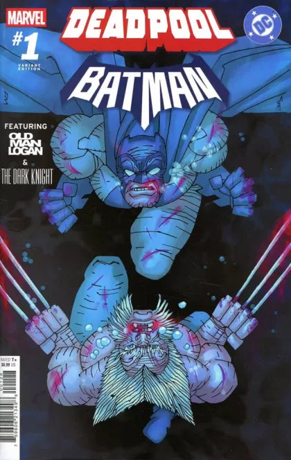 Marvel / DC: Deadpool / Batman #1U - Frank Miller Incentive Variant (1:50)