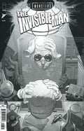 Universal Monsters: The Invisible Man #3D - Lee Weeks Incentive B&W Variant (1:25)
