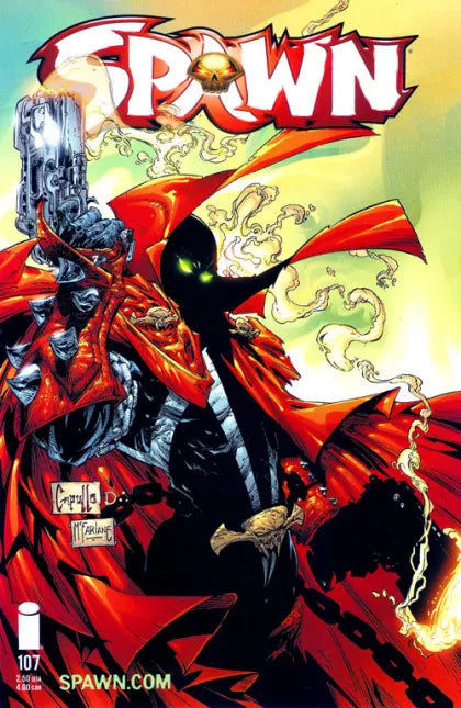 Spawn #107A - Greg Capullo Regular