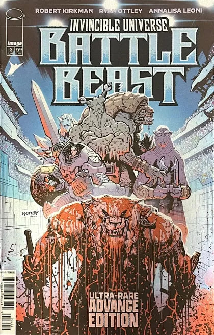 Invincible Universe: Battle Beast #2G - Ryan Ottley Blind Bag Foil Advance Edition