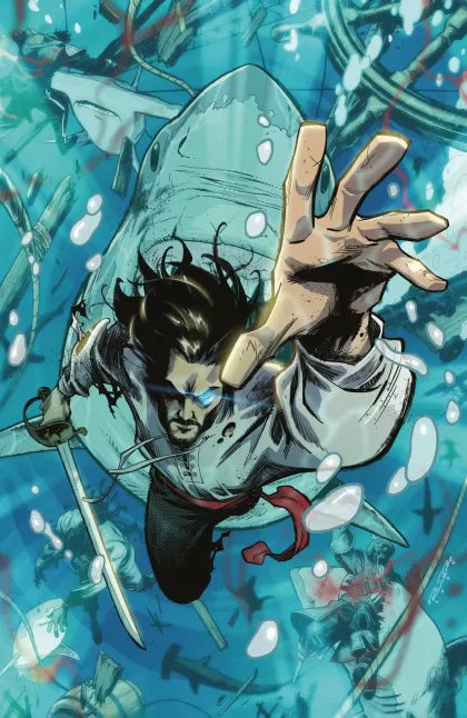 BRZRKR: The Bleeding Tide #1J - Khary Randolph Incentive Foil Virgin Variant (1: