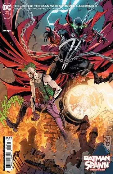 The Joker: The Man Who Stopped Laughing #3F - Tony Daniel DC Spawn Card Stock Variant