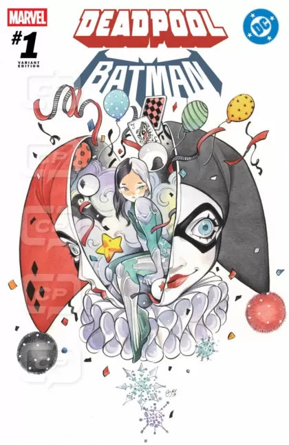 Marvel / DC: Deadpool / Batman #1AN - Peach Momoko NYCC Exclusive Variant