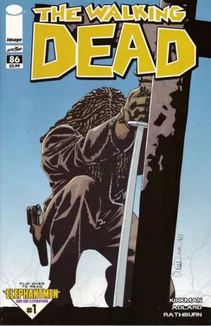 The Walking Dead #86 - Elephantmen: Man and Elephantman #1 Flipbook