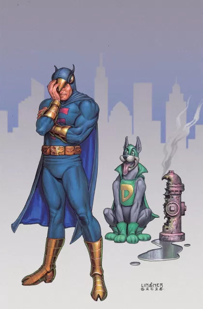 The Blue Falcon & Dynomutt #4G - Joseph Michael Linsner Incentive Virgin Variant (1:10)