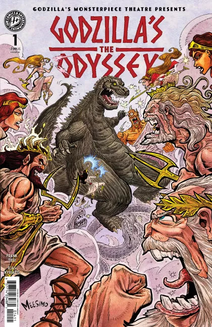 Godzilla’s Monsterpiece Theatre Presents: Godzilla’s the Odyssey #1D - Christian Meesey Incentive Variant (1:10)