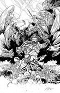 Skybound X #2D - Andrei Bressan B&W Variant