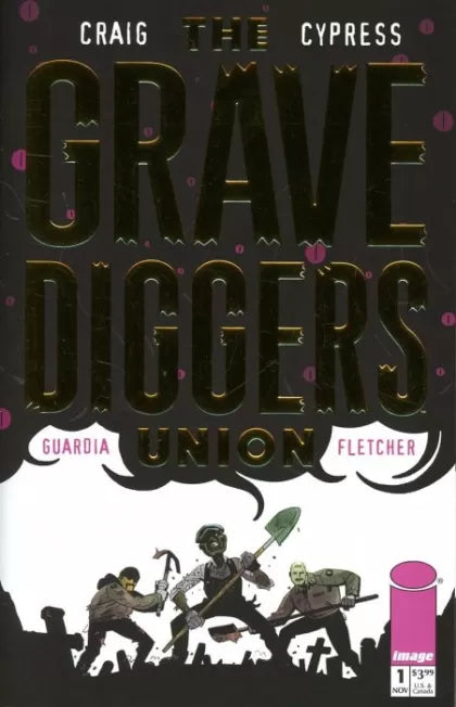 The Gravediggers Union #1B - Incentive Retailer Appreciation Variant Cover
