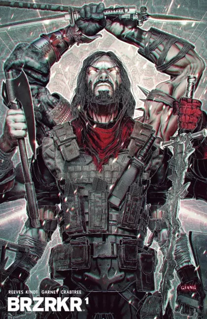 BRZRKR #1CA - 7th Print John Giang SDCC Exclusive Variant (Ltd. 500)