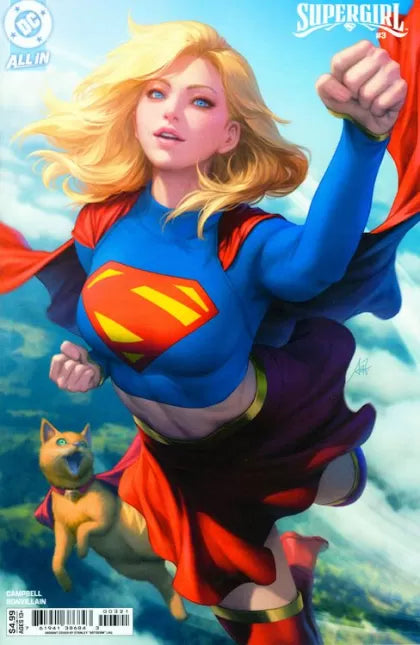 Supergirl, Vol. 8 #3B - Artgerm Variant